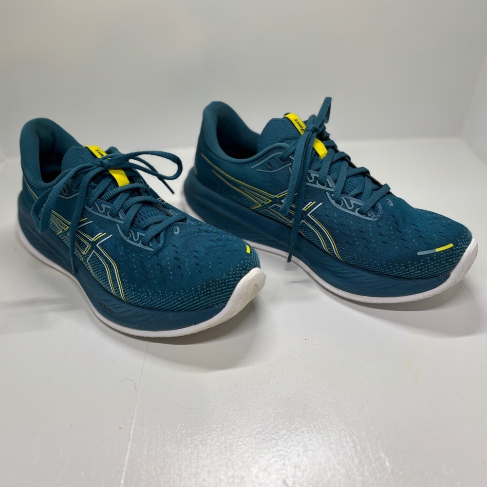 Men’s Asics Cumulus 26 running shoes size 8.5 women’s 10.5 - Picture 2 of 12
